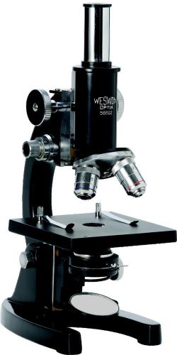 100x-675x Portable Brass Microscope for Primary Education