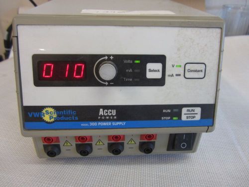 VWR ACCUPOWER MODEL 300 POWER SUPPLY – (PARTS/REPAIR)