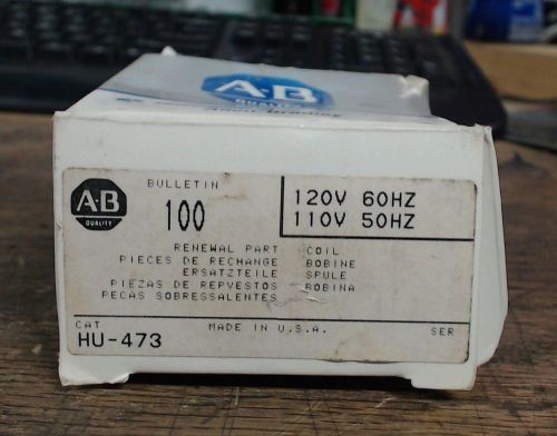NIB Allen-Bradley coil HU-473 - 60 day warranty