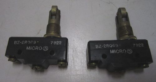 Micro Switch BZ - 2RQ69 7922 Snap Roller Lever Industrial 15A 125 250 480 V