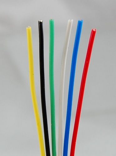 wire 18 awg 300 V 19 strand UV resistant teflon PTFE coated UL 1180 per 1000 ft.