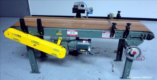 Used- hytrol belt conveyor.  has 66&#034; long x 16&#034; wide belt and is 30&#034; tall from t for sale