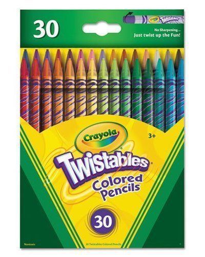 Crayola Twistables Colored Pencils 30 pack