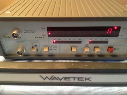 WAVETECH UNIVERSAL COUNTER MODEL UC10A VERY GOOD CONDITION CLEAN COSMETICALLY