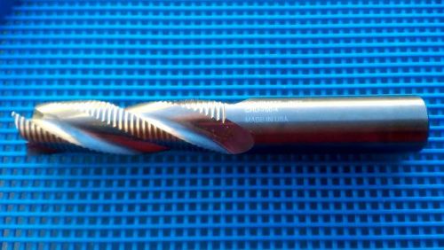 Courmatt CNC 3/4&#034; Solid Carbide Roughing Spirals 3 Flute Chipbreaker Upcut Bit