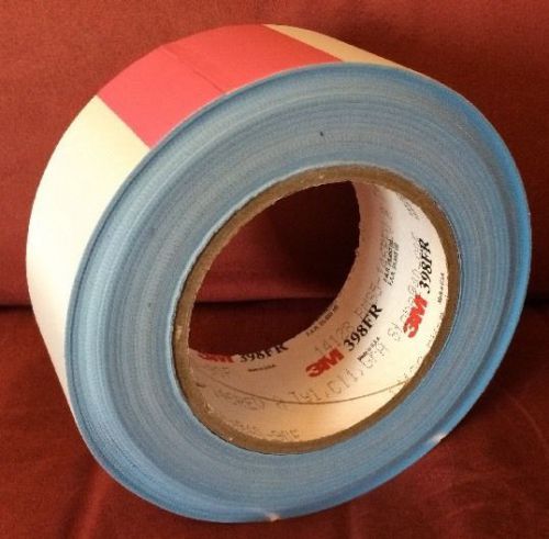 3M 398FR White Glass Cloth Tape 2&#034; x 36 Yards