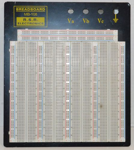 Rsr / ever-muse model mb108 solderless breadboard 3220 tie points (inv 9766) for sale