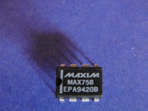 MAX758EPA - QTY  5 - NEW  MAXIM VOLTAGE REGULATOR