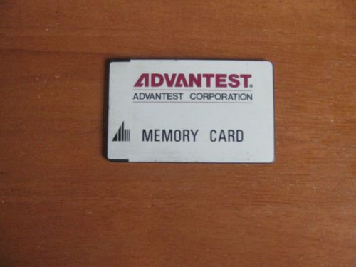 Memory Card  Advantest  32k Byte RAM