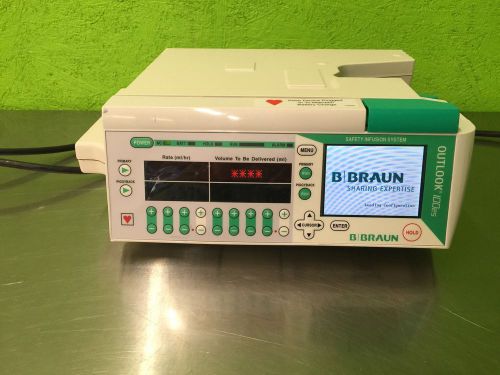 B Braun Outlook Medical 100ES Digital Infusion Pump