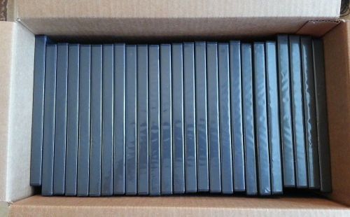 25 NEW DVD Cases - No retail paperwork - Sold &#034;AS IS&#034;