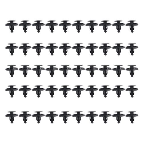 50x auto car plastic rivet fastener clips trim panel fit 7mm hole for toyota dq for sale