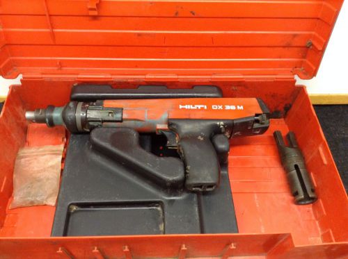 Hilti DX 36 M Semi-Automatic Powder Actuated Nail Gun, 75797