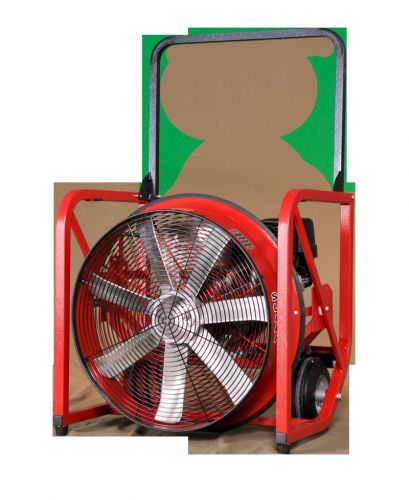 Supervac 724VR2 Electric PPV Fan with 1.5 Hp Variable Speed Motor, 24&#034;