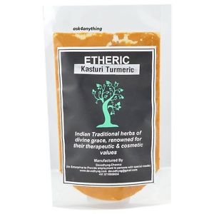 Etheric Wild Kasturi Turmeric Powder 100gms Free Shipping worldwide