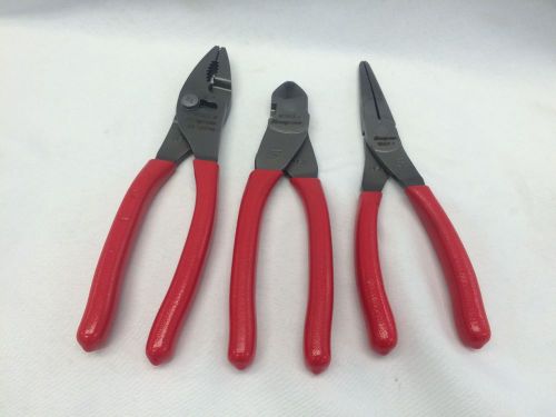 SNAP ON TOOLS Pliers/Cutters RED 96ACF, 47ACF, 87ACF