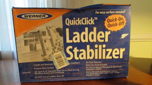 Werner 46&#034; ladder stabilizer ac78 for sale