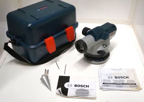 Bosch gol26 26x optical level with case for sale