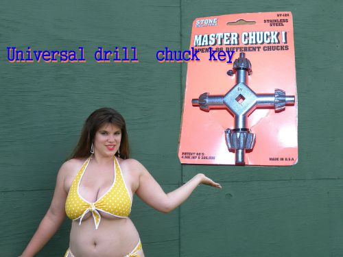 Universal drill chuck keys