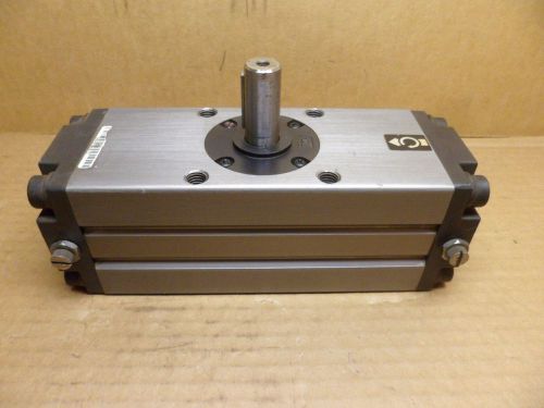 SMC CDRA1BS63-180C AIR /PNEUMATIC ROTARY ACTUATOR/CYLINDER 63mm BORE 17mm SHAFT