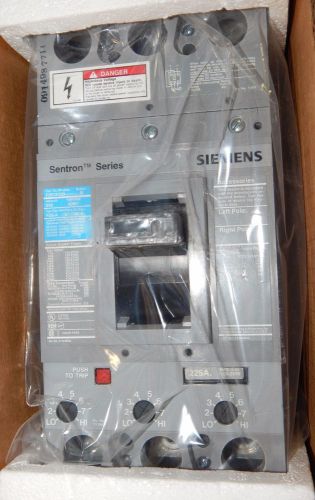 Siemens sentron fd63f250 series b 250a 3p 600v mac circuit breaker for sale