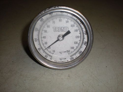 Trend Instruments 3&#034; Thermometer 50F to 300F 3&#034; stem