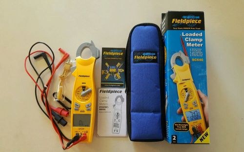 Loaded Clamp Multimeter with Swivel Head and Flashlight