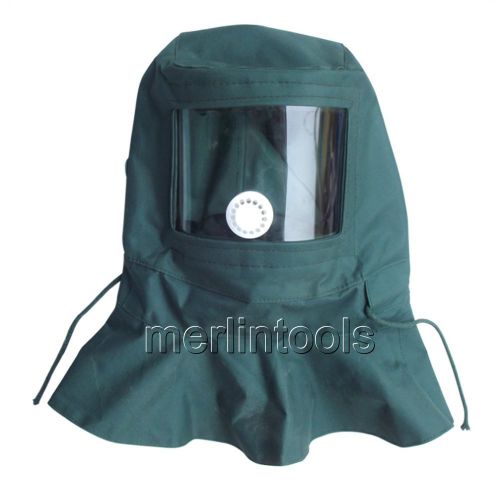 Blast cleaning hood sandblasting sand shot abrasive blasting for industry - cap for sale