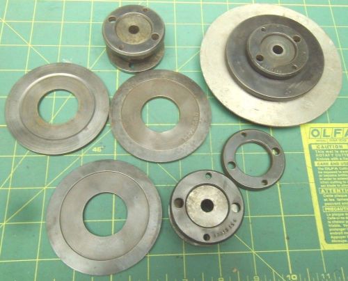 1-1/4 o.d. tool &amp; cutter grinding wheel mount arbor mandrel quill (qty 3) #61910 for sale