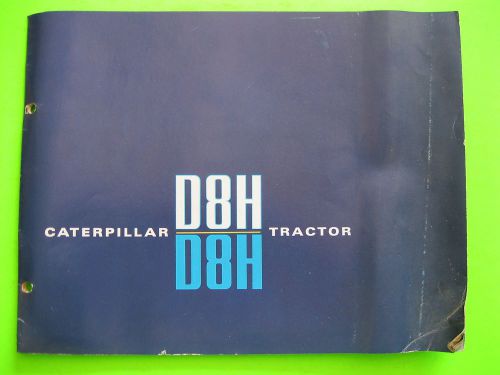 Caterpillar D8H Tractor Brochure