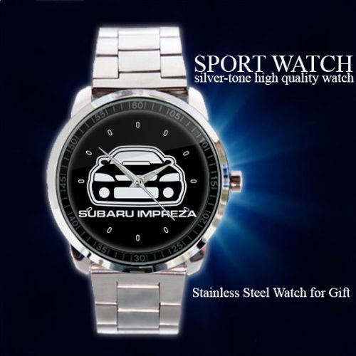 Logo Classic Subaru Impreza Design Sport Metal Watch