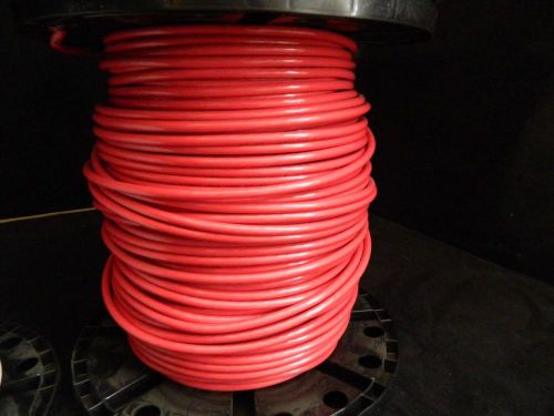 6 GAUGE THHN WIRE STRANDED RED 100 FT THWN 600V COPPER MACHINE CABLE AWG