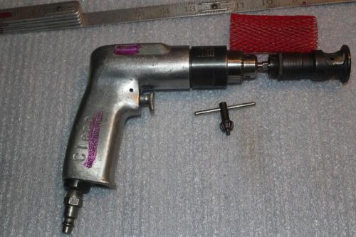 Aircraft/aviation tools cleco 1/4&#034; chuck air drill &amp; rivet shaver with cage for sale