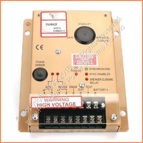 GAC SYC Series SYC6714 Governors America Corp Synchronizing Module Sync Relay