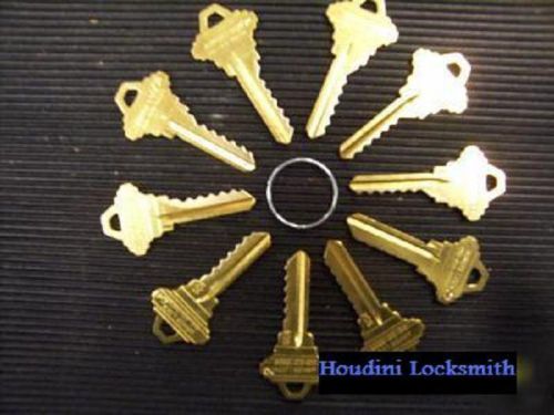 Practise Lock 2 SET SCHLAGE  SC1  DEPTH  KEYS  0-9  AND KWIKSET KW1  0-6