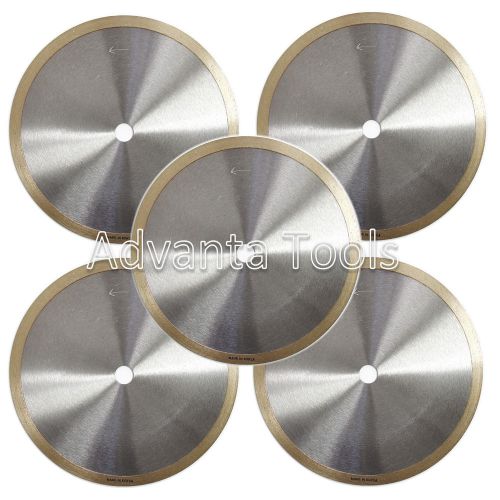 5PK 8” Porcelain Ceramic Tile Diamond Saw Blade for Tile Saw - Made in Korea