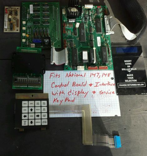 National 147,148 control board and interface board and display for sale