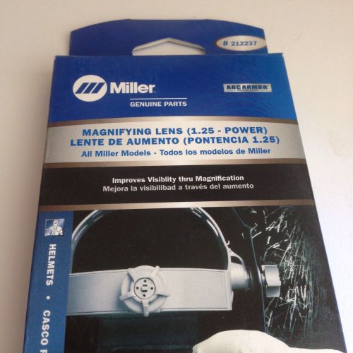 Miller magnifying lens 1.25 power 212237 for sale