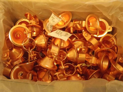 Box of 50: caddy erico copper plated bell hangers #bh0075cp, size 3/4&#034;  !11a! for sale