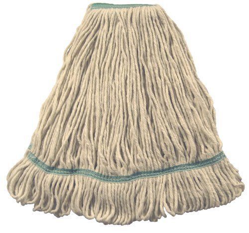 Wilen a02013, super crown wet mop, large, 1-1/4&#034; tape band, natural case of 12 for sale