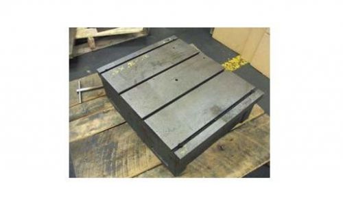 21” x 26” sub plate fixture grid subplate table t-slots for sale