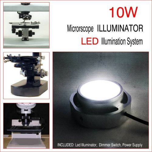 Stereo/Compound Microscope Understage Illuminator LED 10W USA/EU