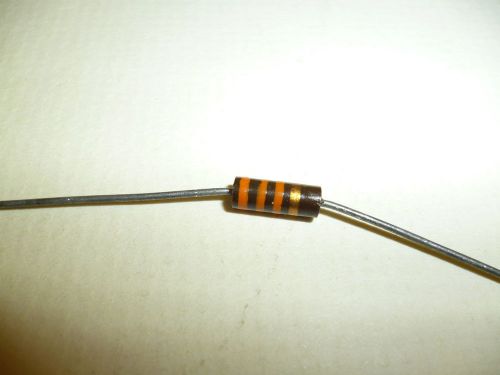 Resistor - lot of 6 - 33K  ohm - 1/2 watt  - carbon comp