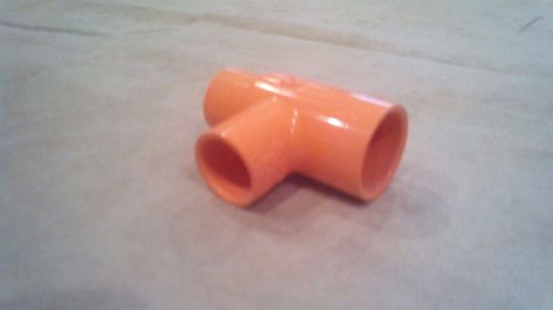 (2) spears cpvc piping system 1&#034; x 3/4&#034; x 3/4&#034; reducing tee 4201-125 sch 40 for sale