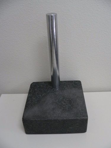 Indicator Stand 8&#034; Granite Base Surface Plate 6&#034; x 6&#034; x 2&#034;