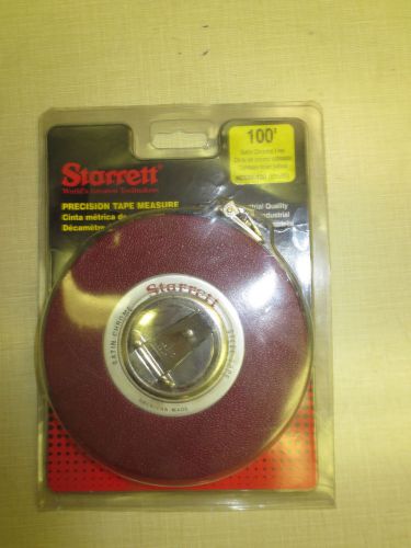 Starrett hc530-100 precision tape measure 100&#039; for sale