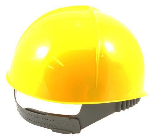 Forney 55837 Bump Cap with 4-Point Pinlock-Type Headgear  Yellow