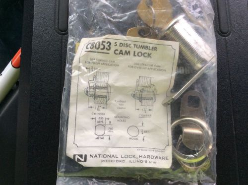 Cam lock keyed alike for mailbox, enclosure, cabinets, desks, drawers, # c 8053 for sale