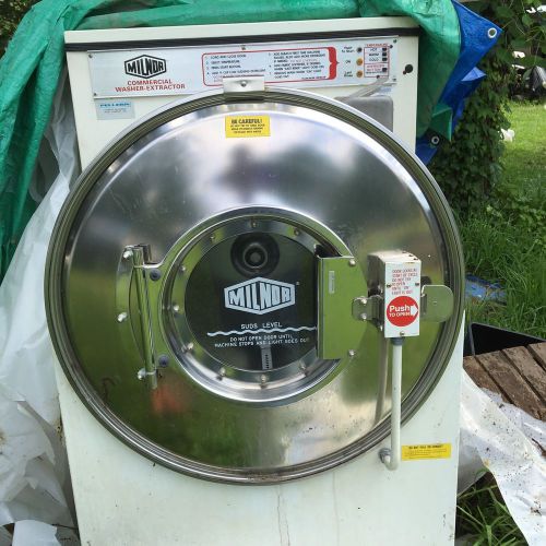 Milnor Commercial Washer And Dryer