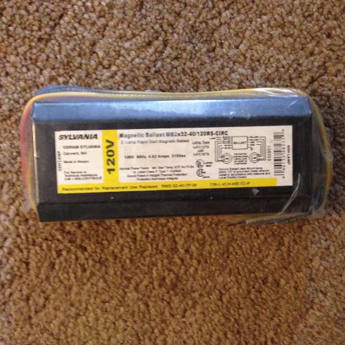 Sylvania 120V Magnetic Ballast MB2x40/120 RS